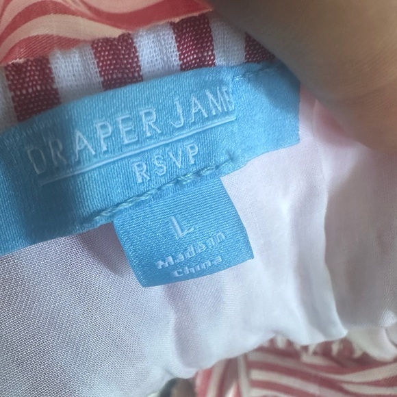 Draper James red and white striped sundress. - Picture 5 of 7